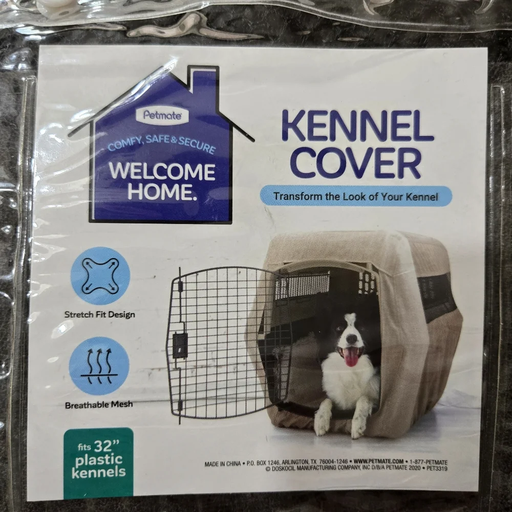 Petmate Comfy, Safe, & Secure Welcome Home Kennel Cover